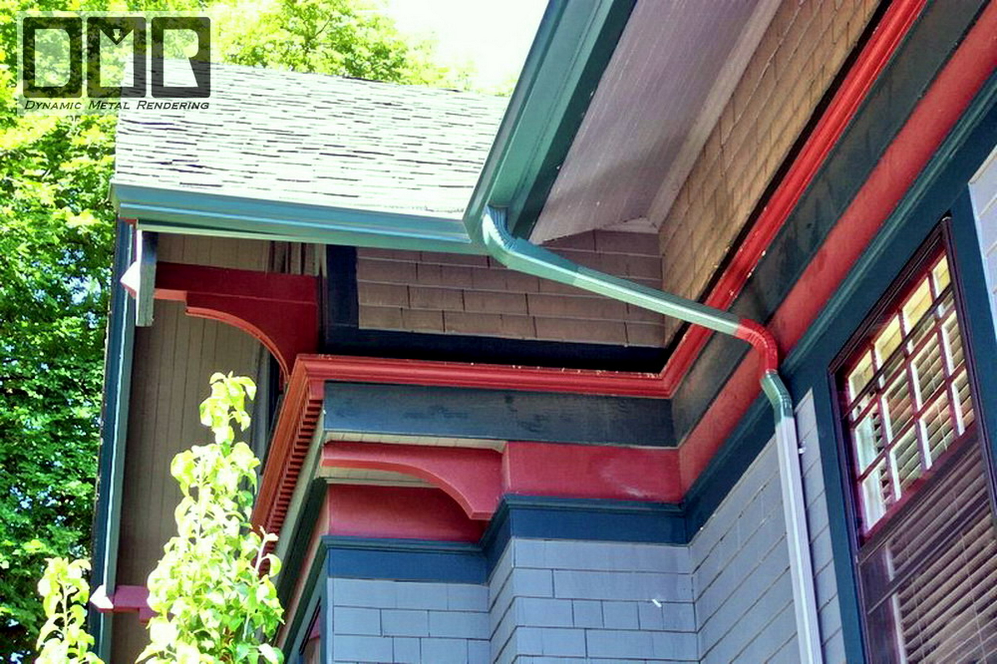  try and make gutters and downspouts look right on the houses we service.
