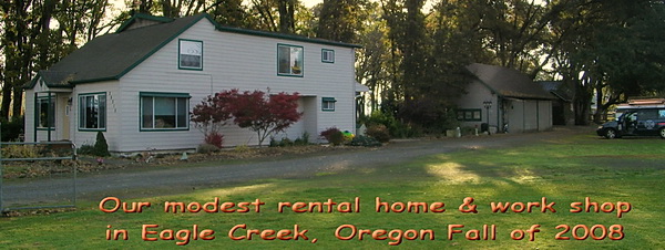 Home and work shop in Eagle Creek, Oregon